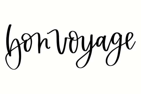 Bon Voyage Graphics for Crafts