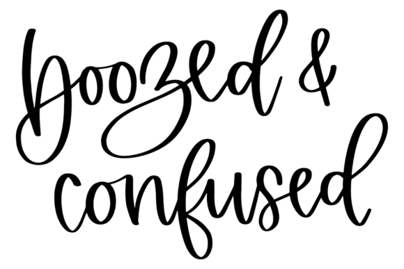 Boozed and Confused Graphics for Crafts