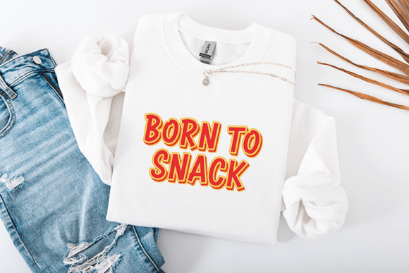 Born To Snack Graphics for Creative Publishers