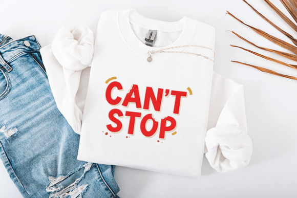 Cant Stop Funny Food Lover Quote Design Graphics