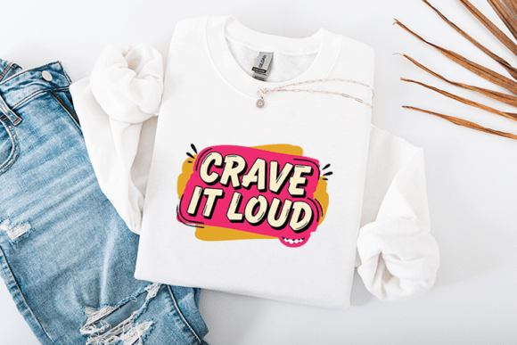 Crave It Loud Graphics for Local Business Branding