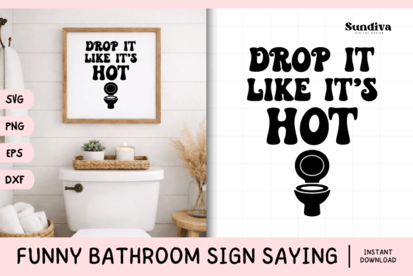 Humor Meets Graphics: A Brand Designer’s Take on Funny Bathroom Sign Saying SVG 30