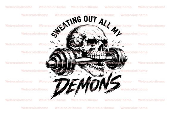 Sweating Out My Demons Graphics for Crafts